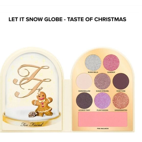 BNIB~Too Faced Let it Snow Globes Limited Edition Makeup Collection - Picture 10 of 14